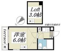 千葉県船橋市本中山3(アパート)の賃貸物件の間取り