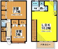 東京都杉並区成田西1(一戸建)の賃貸物件の間取り