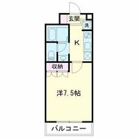 神奈川県横浜市磯子区森2(マンション)の賃貸物件の間取り