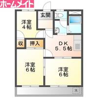 物件の間取り画像