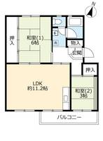 物件の間取り画像
