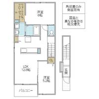 オーロラ要 Bの間取り