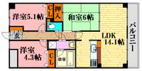 物件の間取り画像