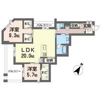 物件の間取り画像