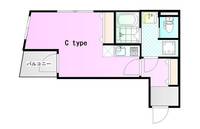 神奈川県藤沢市藤沢(アパート)の賃貸物件の間取り