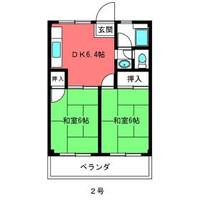 東京都足立区六月2(マンション)の賃貸物件の間取り