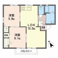 物件の間取り画像