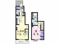 シャルムメゾンAの間取り