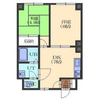 メゾンパティオ花園の間取り