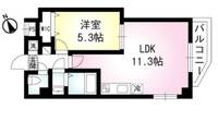 千葉県船橋市湊町2(マンション)の賃貸物件の間取り