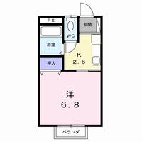 京都府舞鶴市字倉谷(アパート)の賃貸物件の間取り