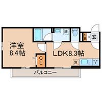神奈川県横浜市保土ヶ谷区坂本町(アパート)の賃貸物件の間取り