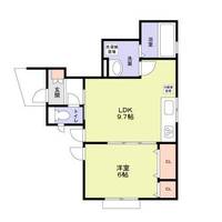 千葉県柏市千代田2(アパート)の賃貸物件の間取り