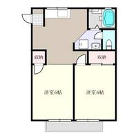 コーポイワミAの間取り