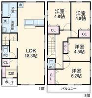 物件の間取り画像