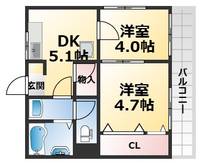 物件の間取り画像