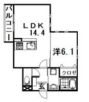 物件の間取り画像