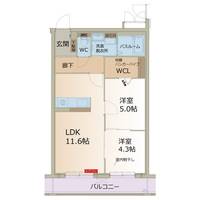 物件の間取り画像