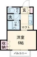 ジュネスナガサワの間取り