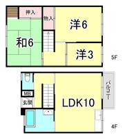 物件の間取り画像