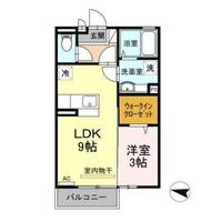 長野県長野市大字栗田(アパート)の賃貸物件の間取り