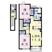 プリムローズMの間取り