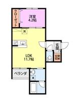 新潟県新潟市中央区文京町(アパート)の賃貸物件の間取り