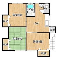 田口ホームB棟の間取り