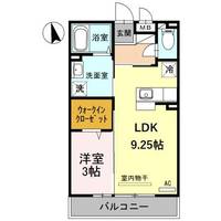 D-room中川原の間取り