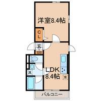 神奈川県横浜市保土ヶ谷区坂本町(アパート)の賃貸物件の間取り