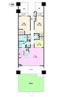 東京都世田谷区池尻4(マンション)の賃貸物件の間取り