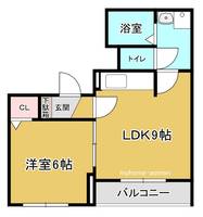 メゾンフォレストAの間取り