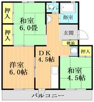 物件の間取り画像