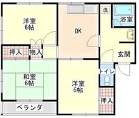 リバティーハウス曽根の間取り
