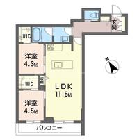 物件の間取り画像