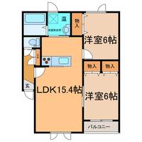 ボヌール光南の間取り