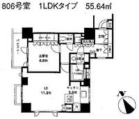 物件の間取り画像