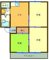 物件の間取り画像
