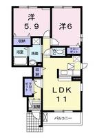 物件の間取り画像