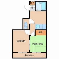 野中ハイツの間取り