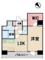 東京都中央区八丁堀2(マンション)の賃貸物件の間取り