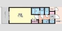 S-RESIDENCE三国WESTの間取り