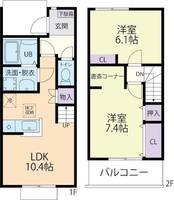 物件の間取り画像