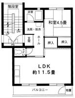 物件の間取り画像