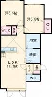 物件の間取り画像
