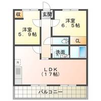 物件の間取り画像