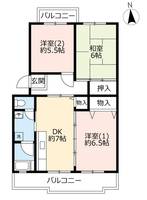 物件の間取り画像