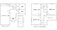 京都府京都市伏見区羽束師菱川町(一戸建)の賃貸物件の間取り