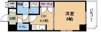 滋賀県草津市野路9(マンション)の賃貸物件の間取り
