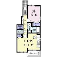 ベル・ヴィル Iの間取り